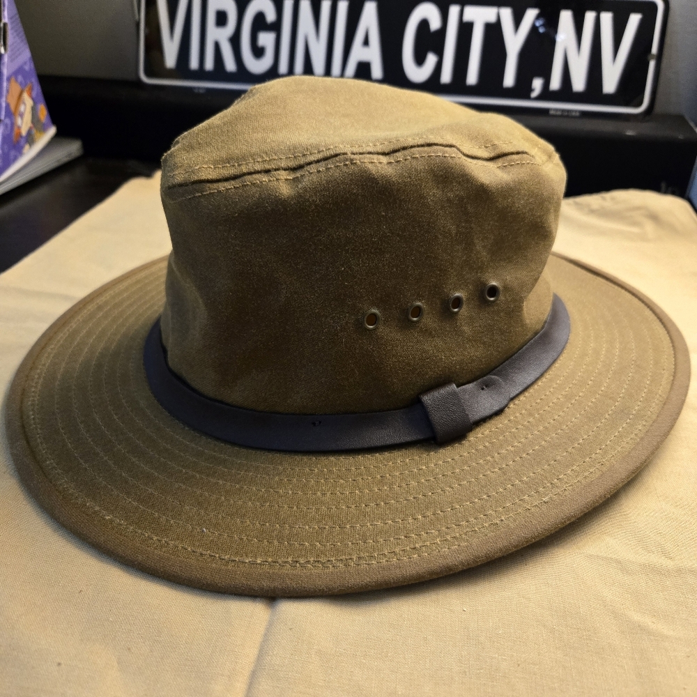 Filson Tin Cloth Packer Hat Nwot - Gem